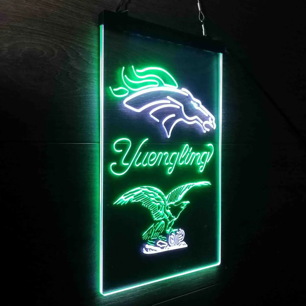 Yuengling Bar Denver Broncos Est. 1960 Neon-Like Led Sign 25