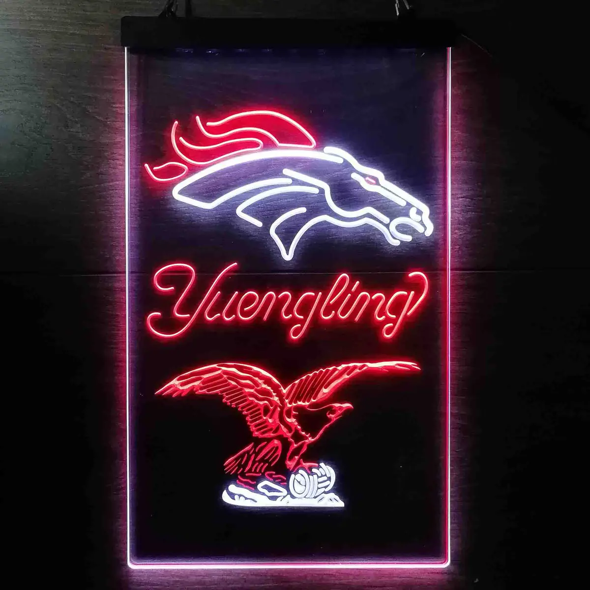 Yuengling Bar Denver Broncos Est. 1960 Neon-Like Led Sign 1