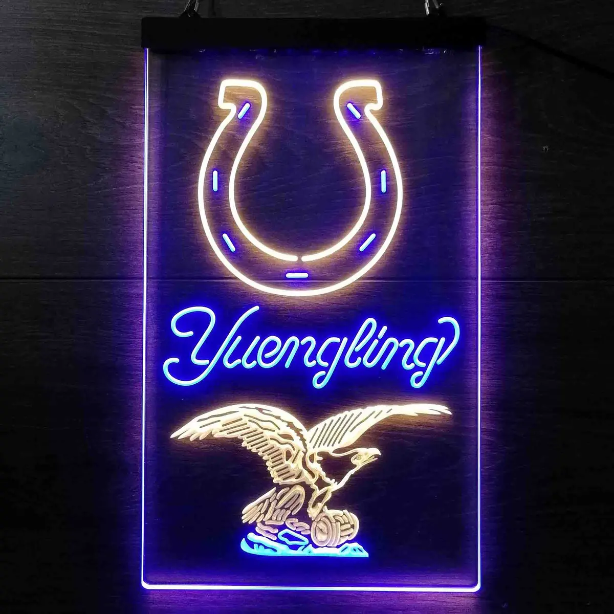 Indianapolis Colts Yuengling Bar Led Neon Sign 4