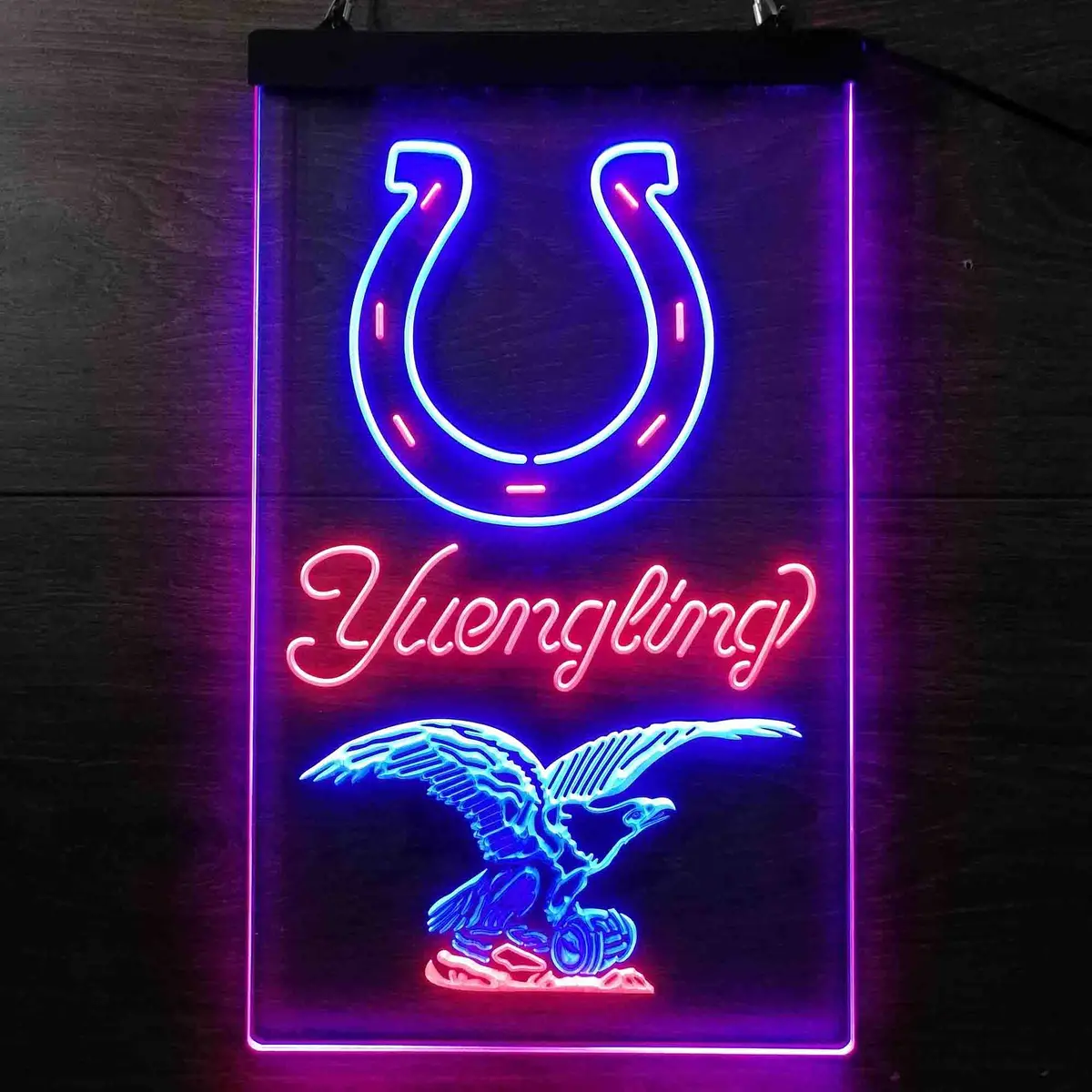 Indianapolis Colts Yuengling Bar Led Neon Sign 3