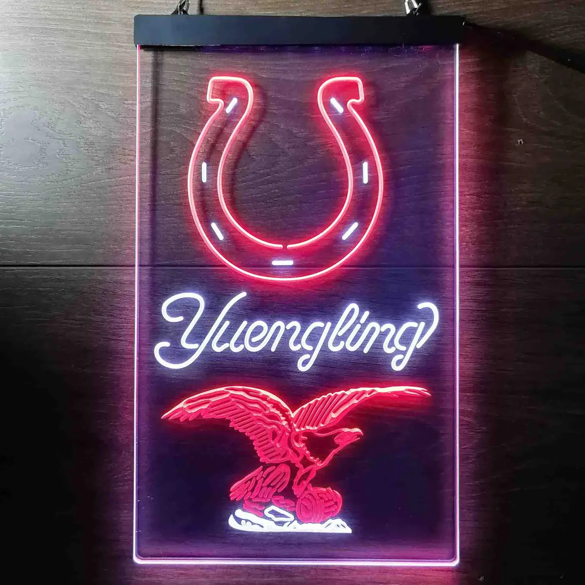 Indianapolis Colts Yuengling Bar Led Neon Sign 7