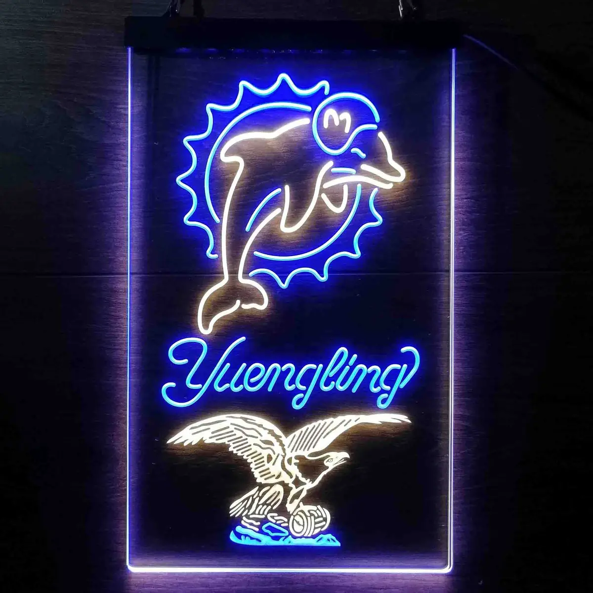 Yuengling Bar Miami Dolphins Est. 1966 Neon-Like Led Sign 10