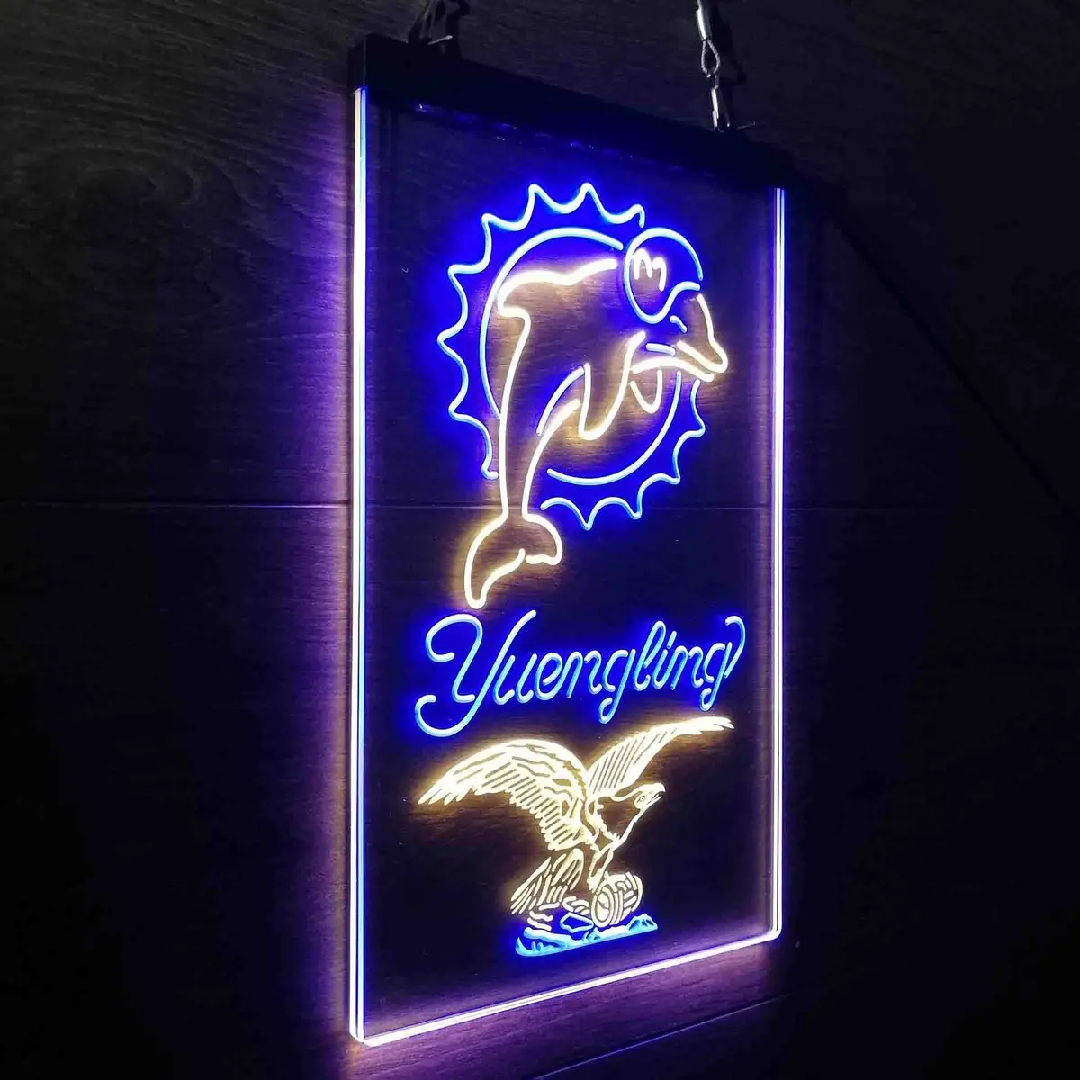 Yuengling Bar Miami Dolphins Est. 1966 Neon-Like Led Sign 23