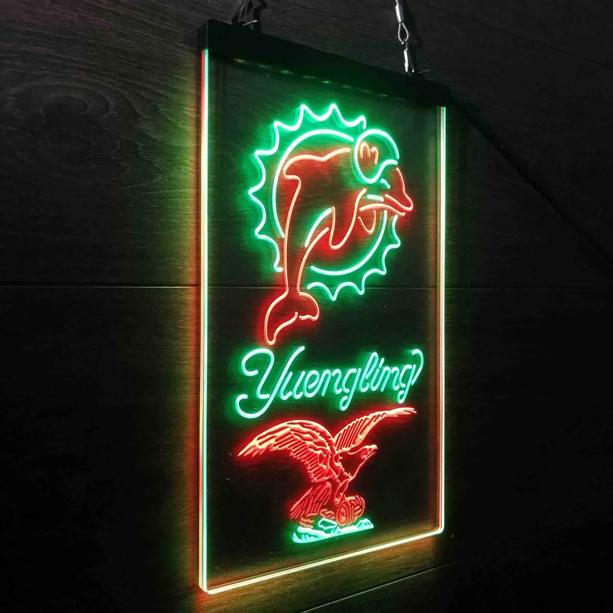 Yuengling Bar Miami Dolphins Est. 1966 Neon-Like Led Sign 22