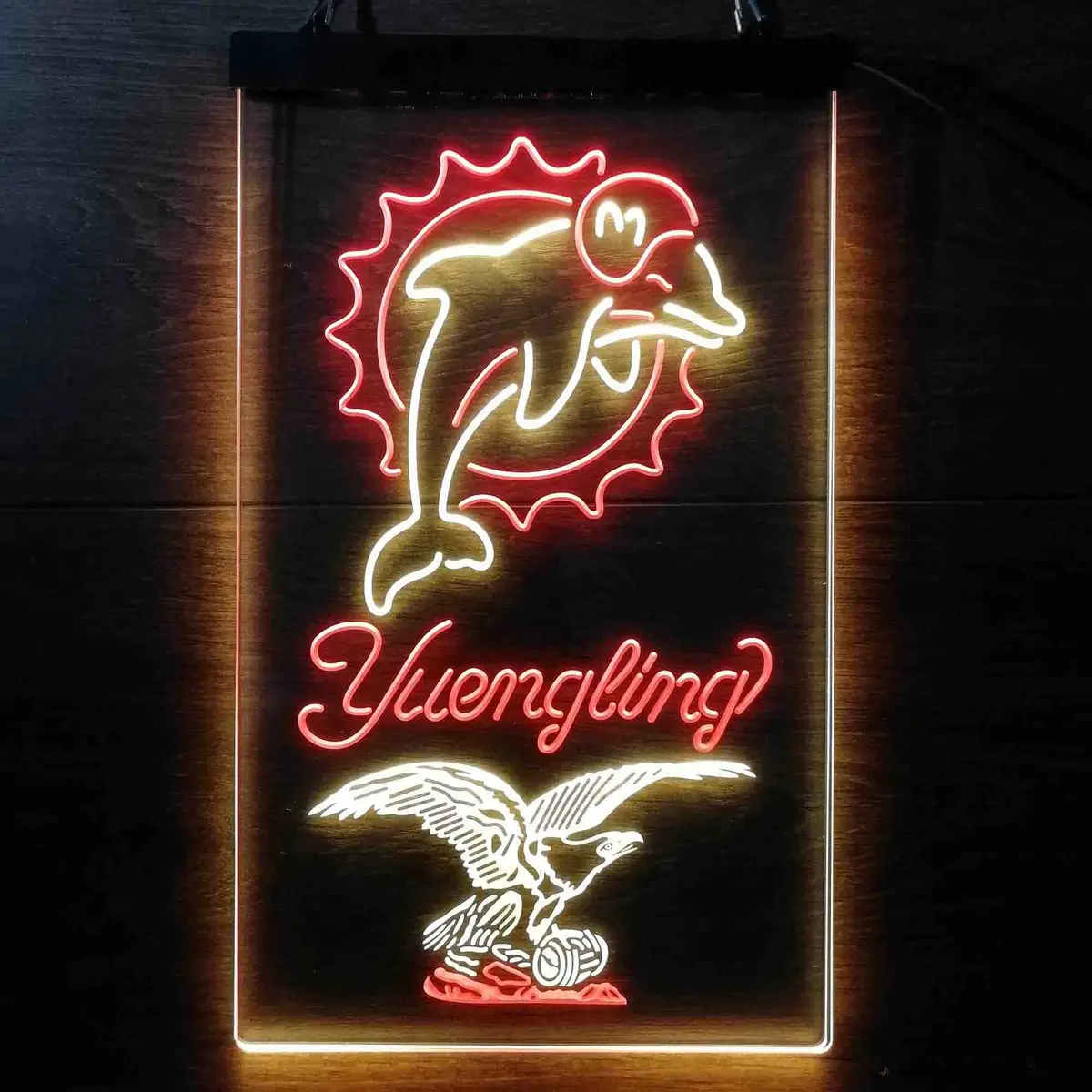 Yuengling Bar Miami Dolphins Est. 1966 Neon-Like Led Sign 7