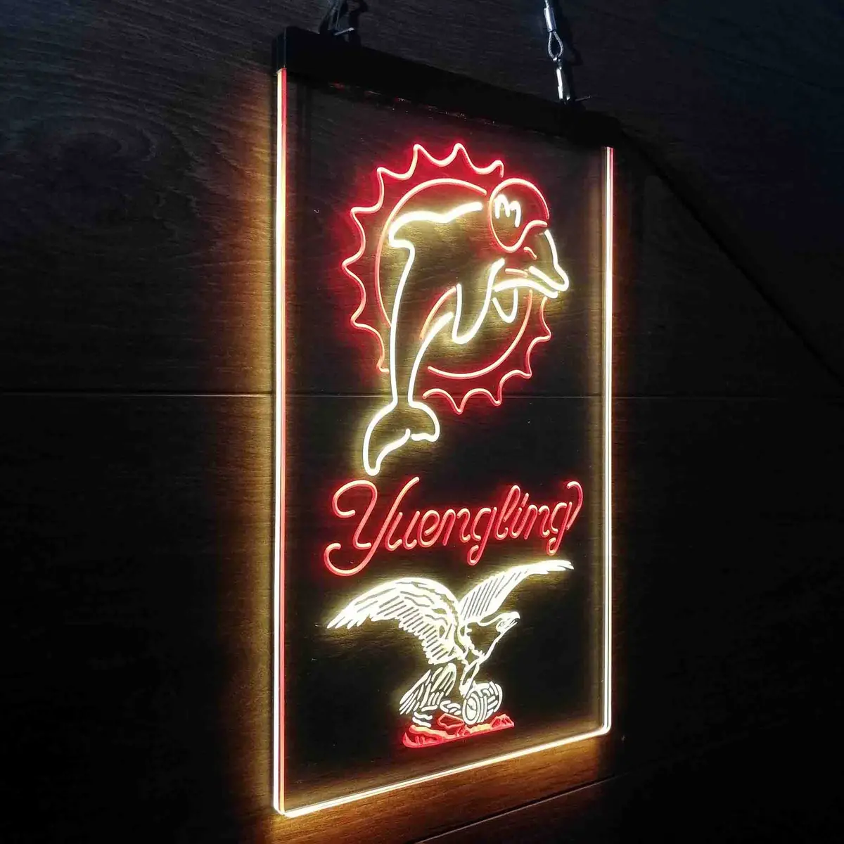 Yuengling Bar Miami Dolphins Est. 1966 Neon-Like Led Sign 20