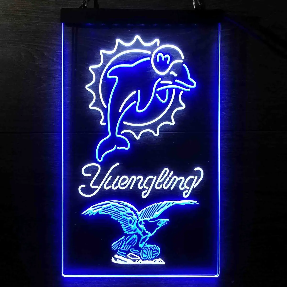 Yuengling Bar Miami Dolphins Est. 1966 Neon-Like Led Sign 1