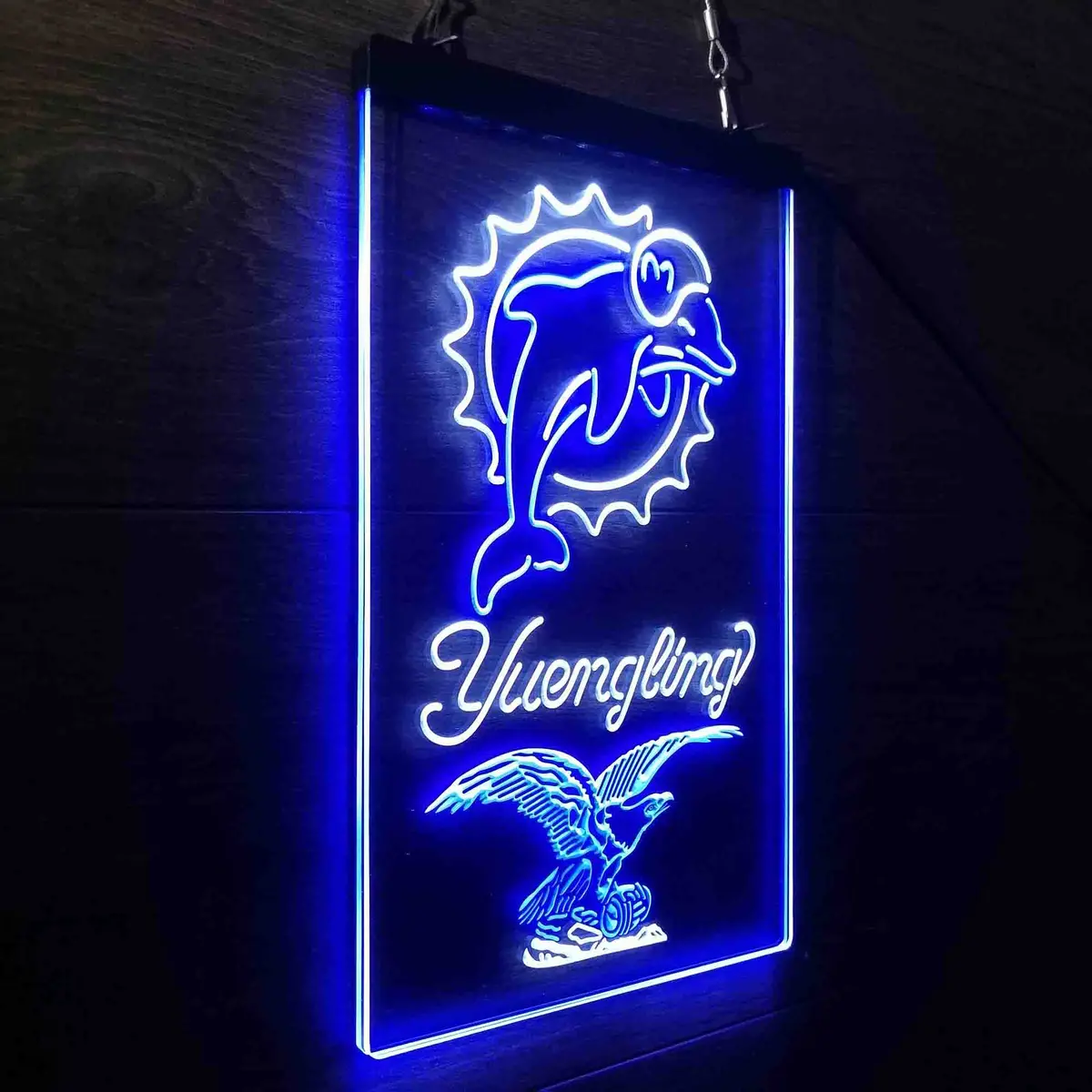 Yuengling Bar Miami Dolphins Est. 1966 Neon-Like Led Sign 14