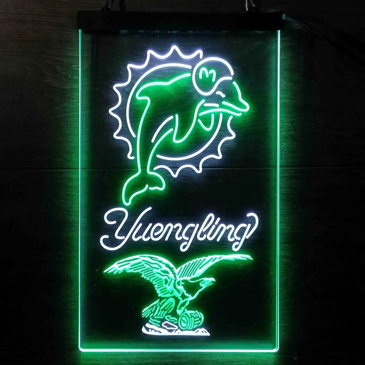 Yuengling Bar Miami Dolphins Est. 1966 Neon-Like Led Sign 5