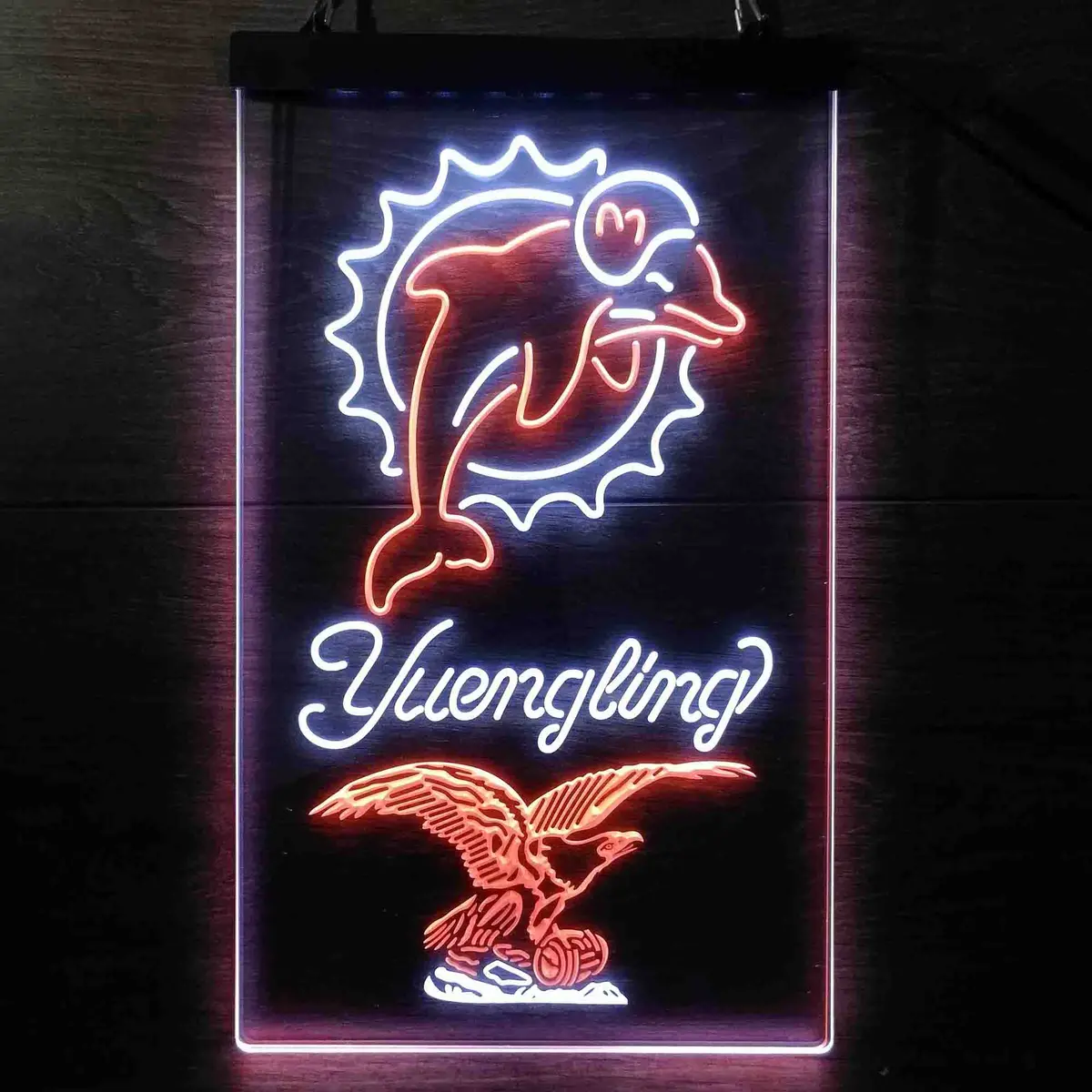 Yuengling Bar Miami Dolphins Est. 1966 Neon-Like Led Sign 6
