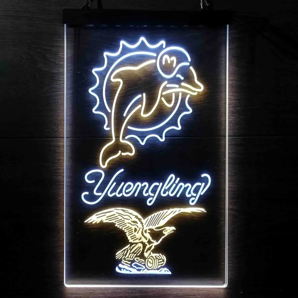 Yuengling Bar Miami Dolphins Est. 1966 Neon-Like Led Sign 4