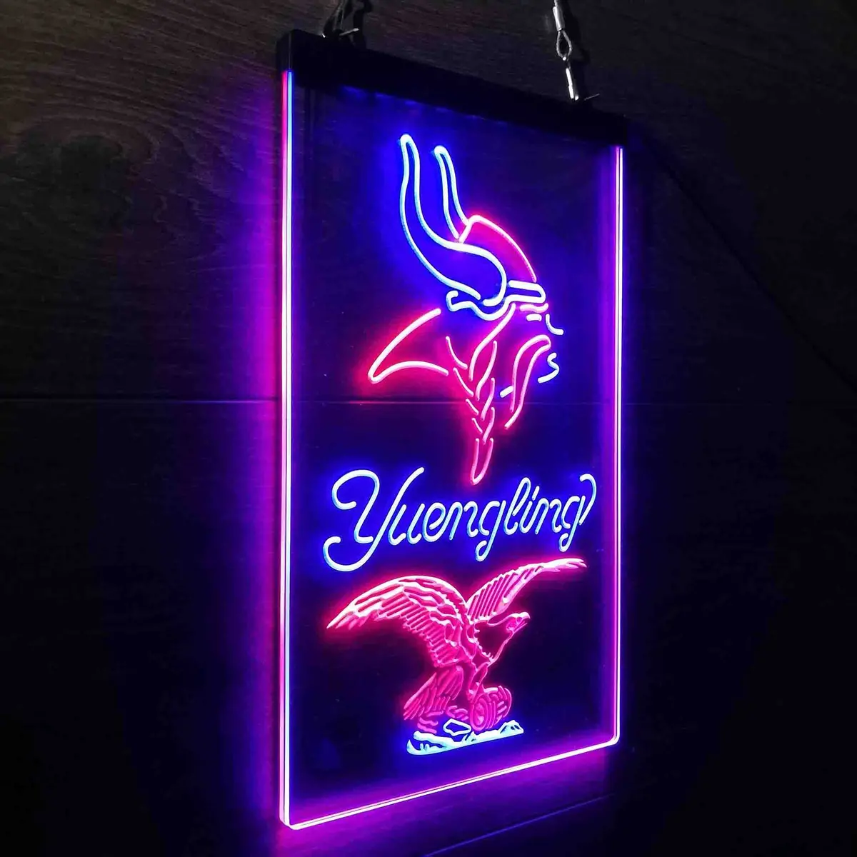 Yuengling Bar Minnesota Vikings Est. 1961 Neon-Like Led Sign 26