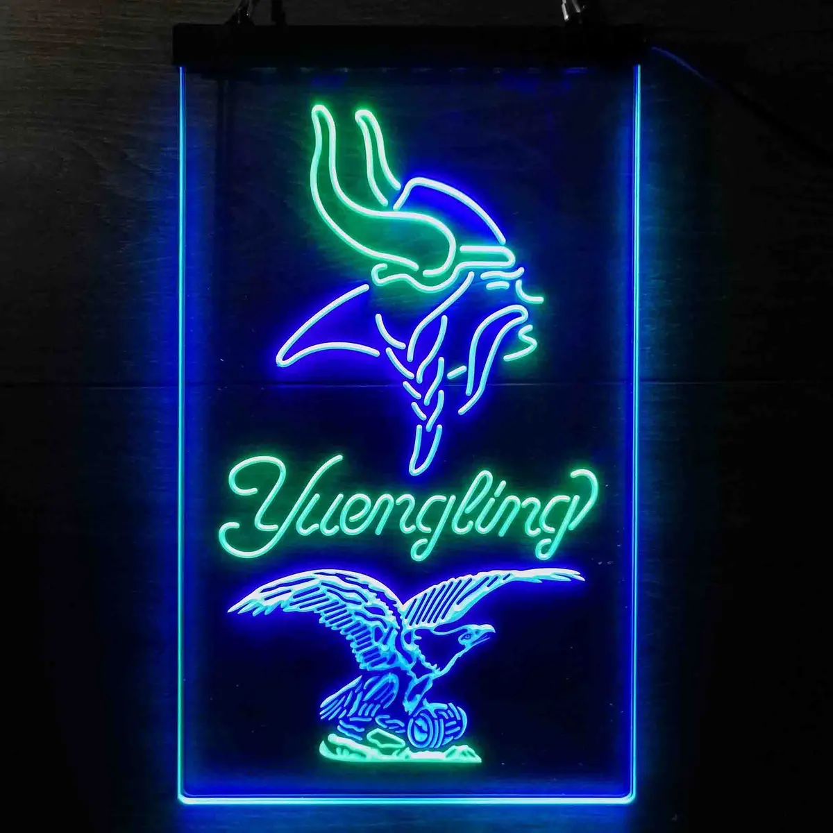 Yuengling Bar Minnesota Vikings Est. 1961 Neon-Like Led Sign 7