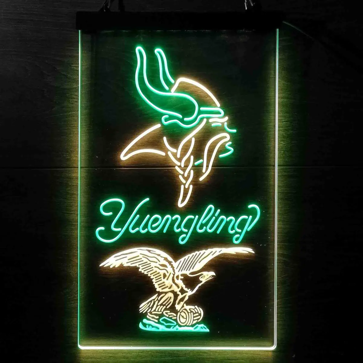 Yuengling Bar Minnesota Vikings Est. 1961 Neon-Like Led Sign 2