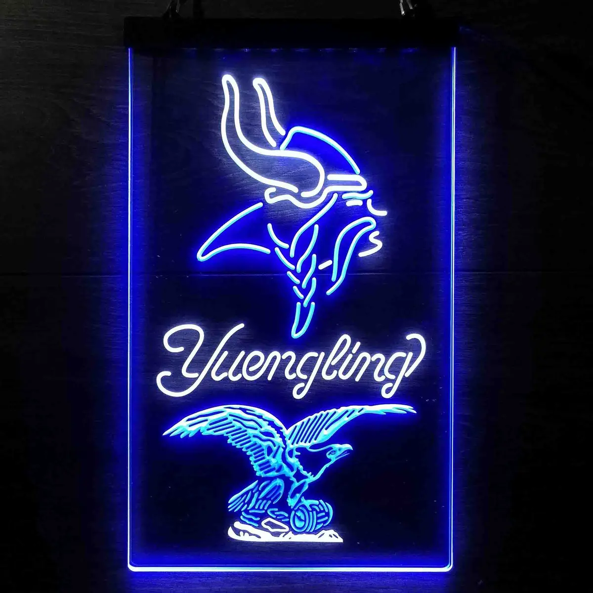 Yuengling Bar Minnesota Vikings Est. 1961 Neon-Like Led Sign 5
