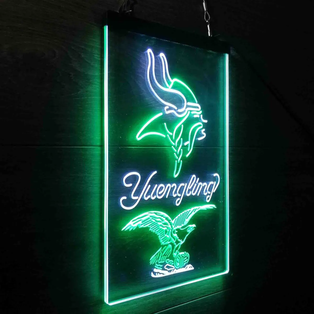 Yuengling Bar Minnesota Vikings Est. 1961 Neon-Like Led Sign 14