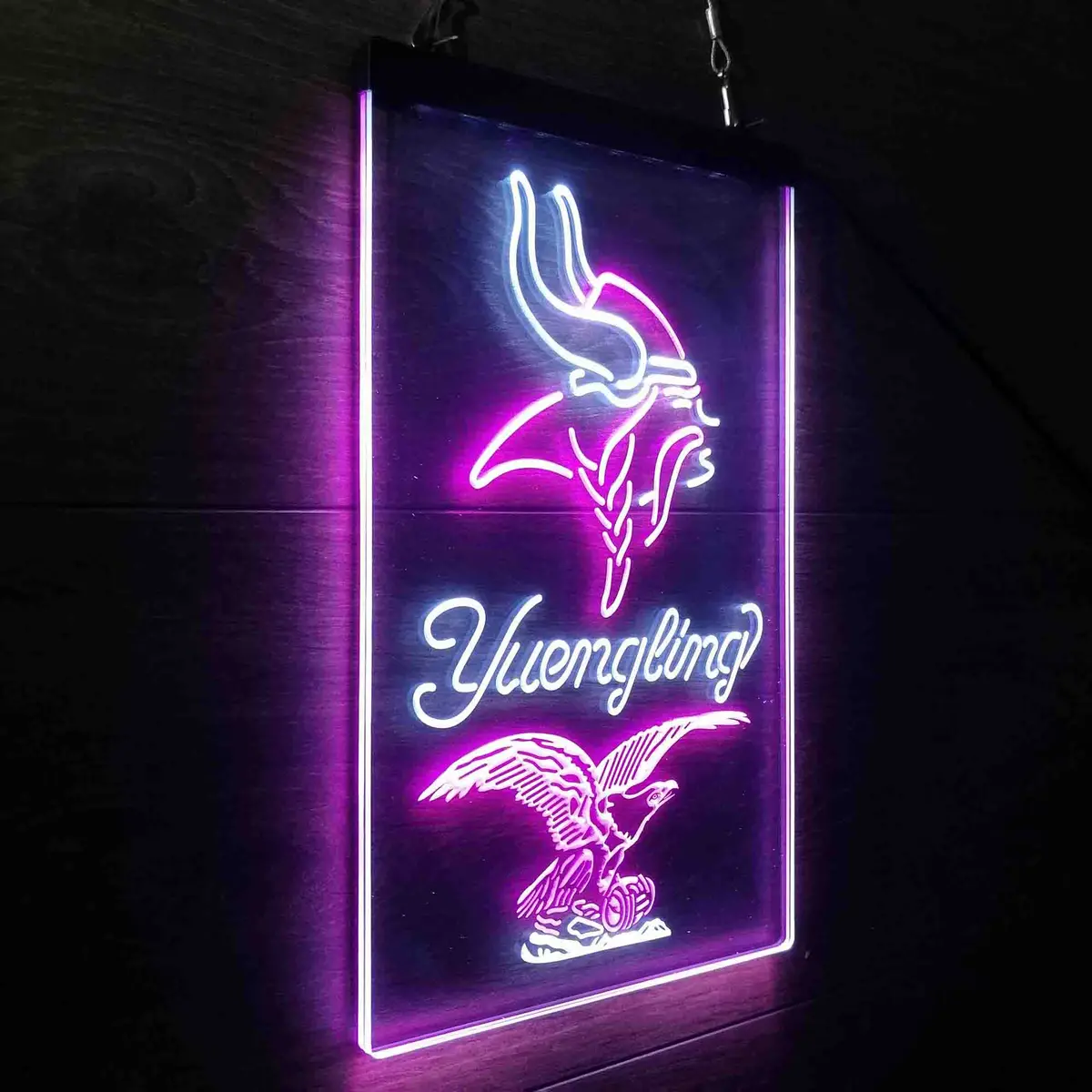 Yuengling Bar Minnesota Vikings Est. 1961 Neon-Like Led Sign 23