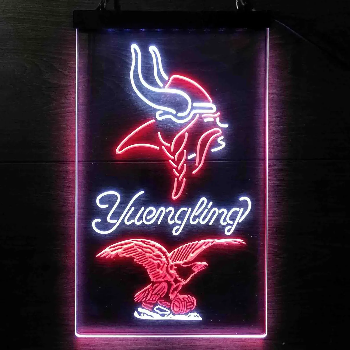 Yuengling Bar Minnesota Vikings Est. 1961 Neon-Like Led Sign 8