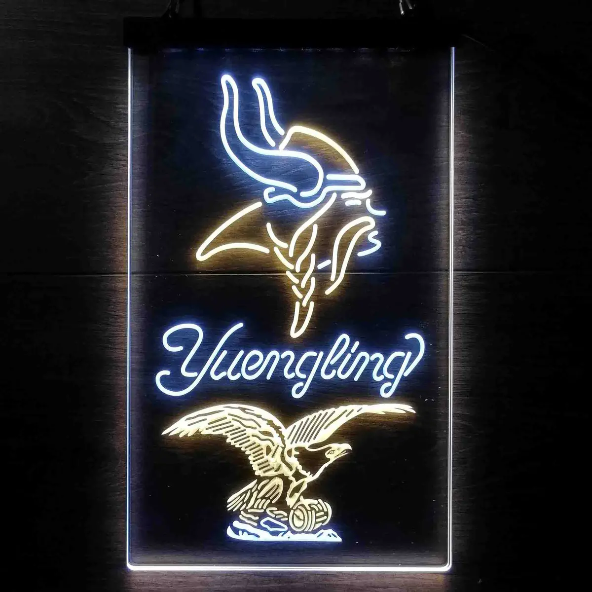 Yuengling Bar Minnesota Vikings Est. 1961 Neon-Like Led Sign 9