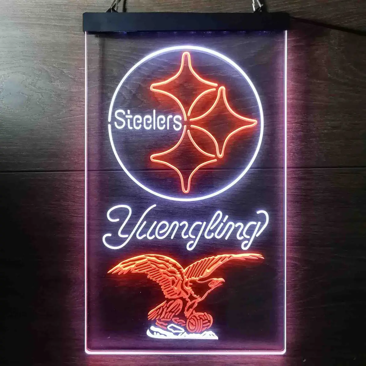 Yuengling Bar Pittsburgh Steelers Est. 1933 Neon-Like Led Sign 1
