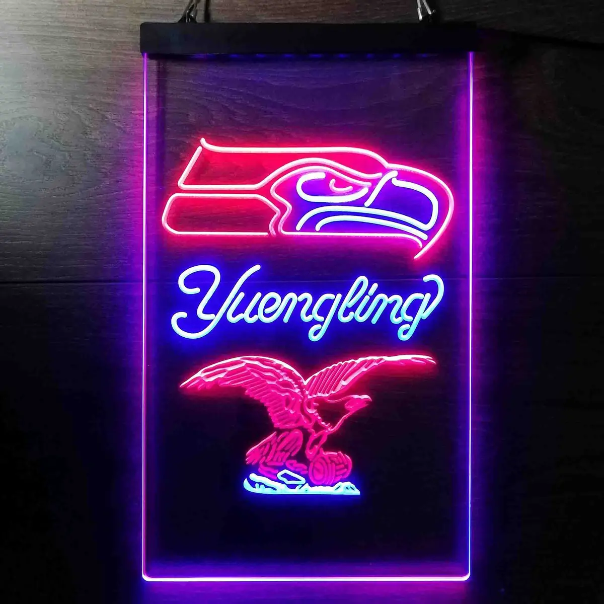 Yuengling Bar Seattle Seahawks Est. 1976 Neon-Like Led Sign 8