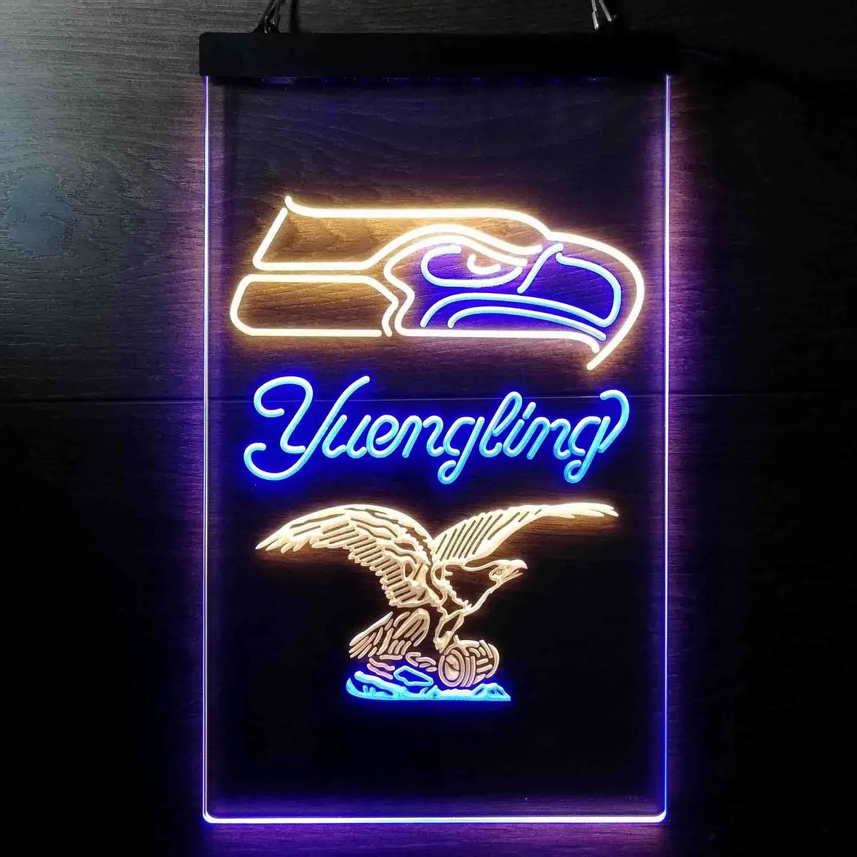 Yuengling Bar Seattle Seahawks Est. 1976 Neon-Like Led Sign 12