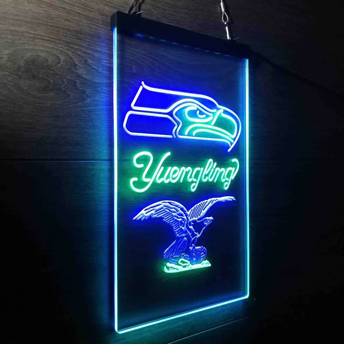 Yuengling Bar Seattle Seahawks Est. 1976 Neon-Like Led Sign 15