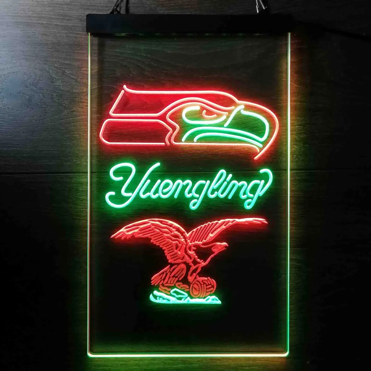 Yuengling Bar Seattle Seahawks Est. 1976 Neon-Like Led Sign 10