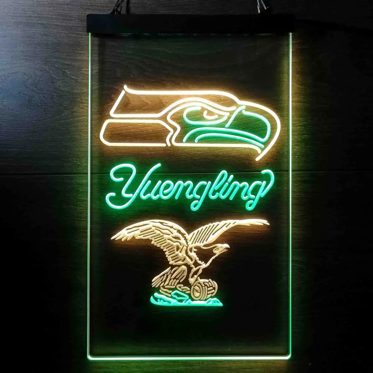 Yuengling Bar Seattle Seahawks Est. 1976 Neon-Like Led Sign 5