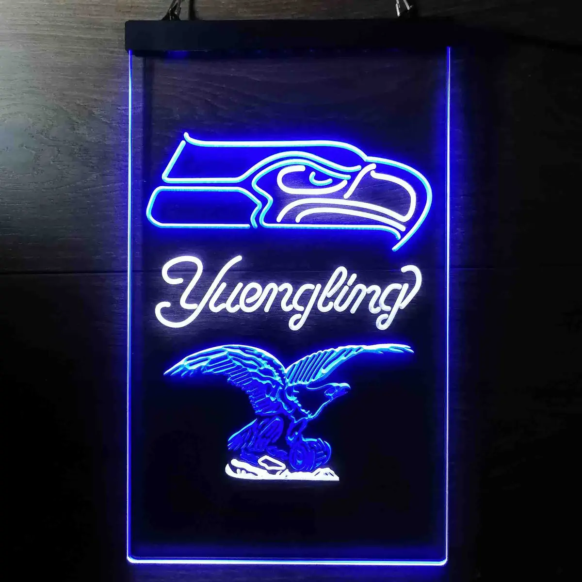 Yuengling Bar Seattle Seahawks Est. 1976 Neon-Like Led Sign 9