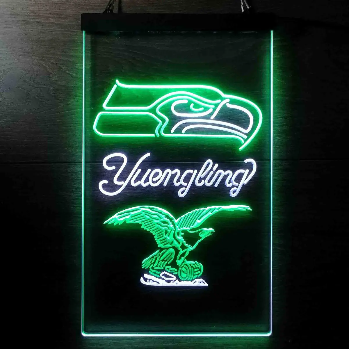 Yuengling Bar Seattle Seahawks Est. 1976 Neon-Like Led Sign 4