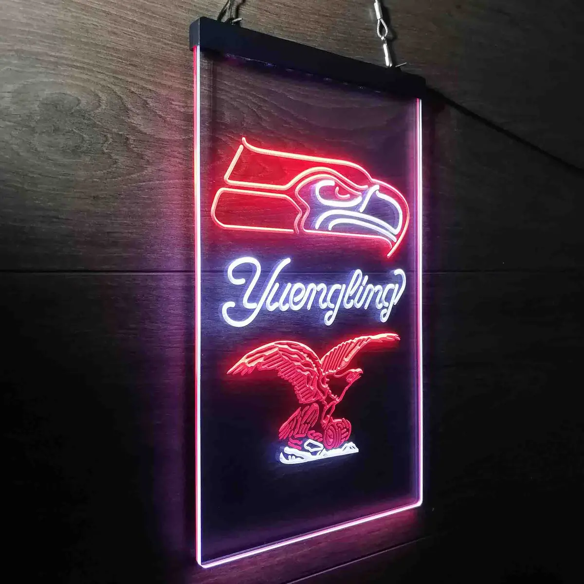 Yuengling Bar Seattle Seahawks Est. 1976 Neon-Like Led Sign 16
