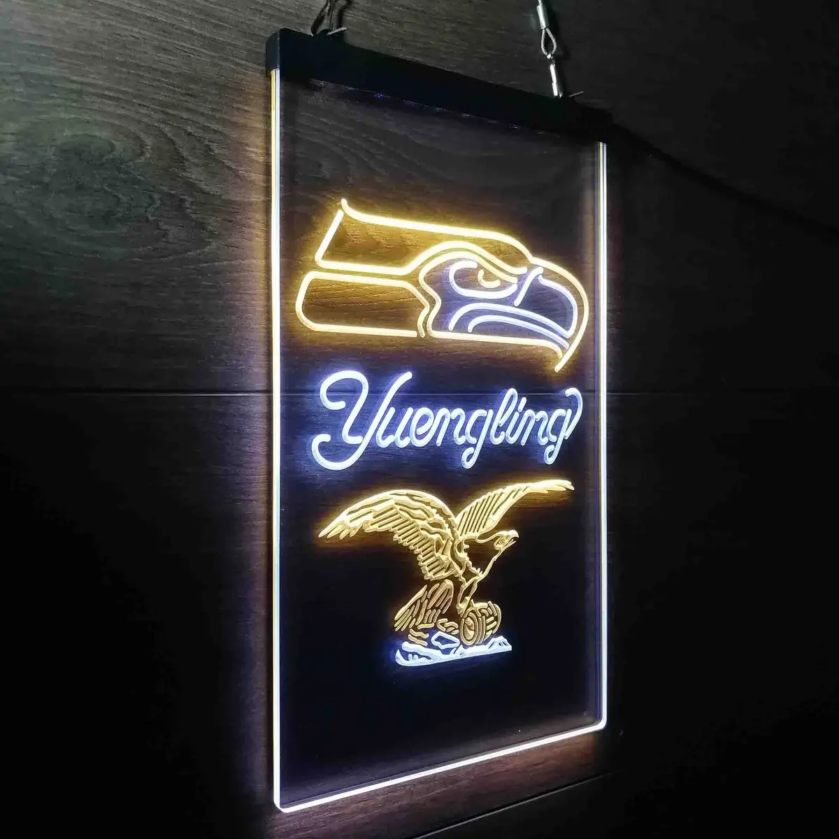 Yuengling Bar Seattle Seahawks Est. 1976 Neon-Like Led Sign 19
