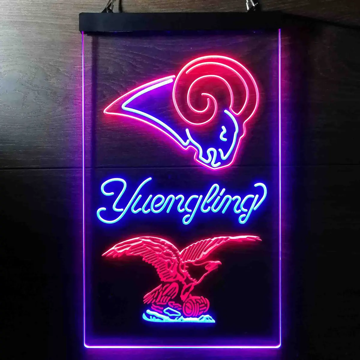 Yuengling Bar Los Angeles Rams Est. 1937 Neon-Like Led Sign 1