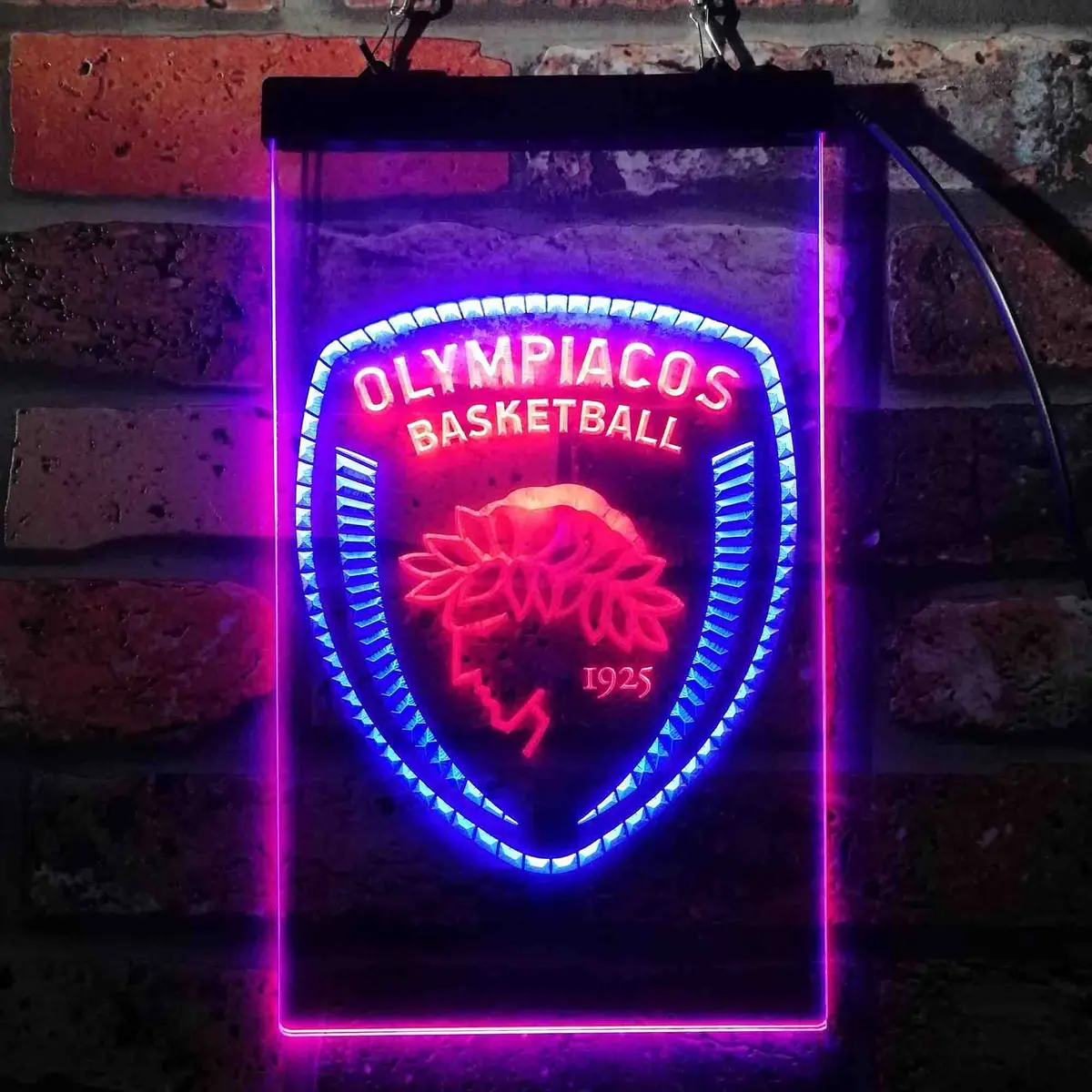 Olympiacos Basketball Neon Led Sign 11