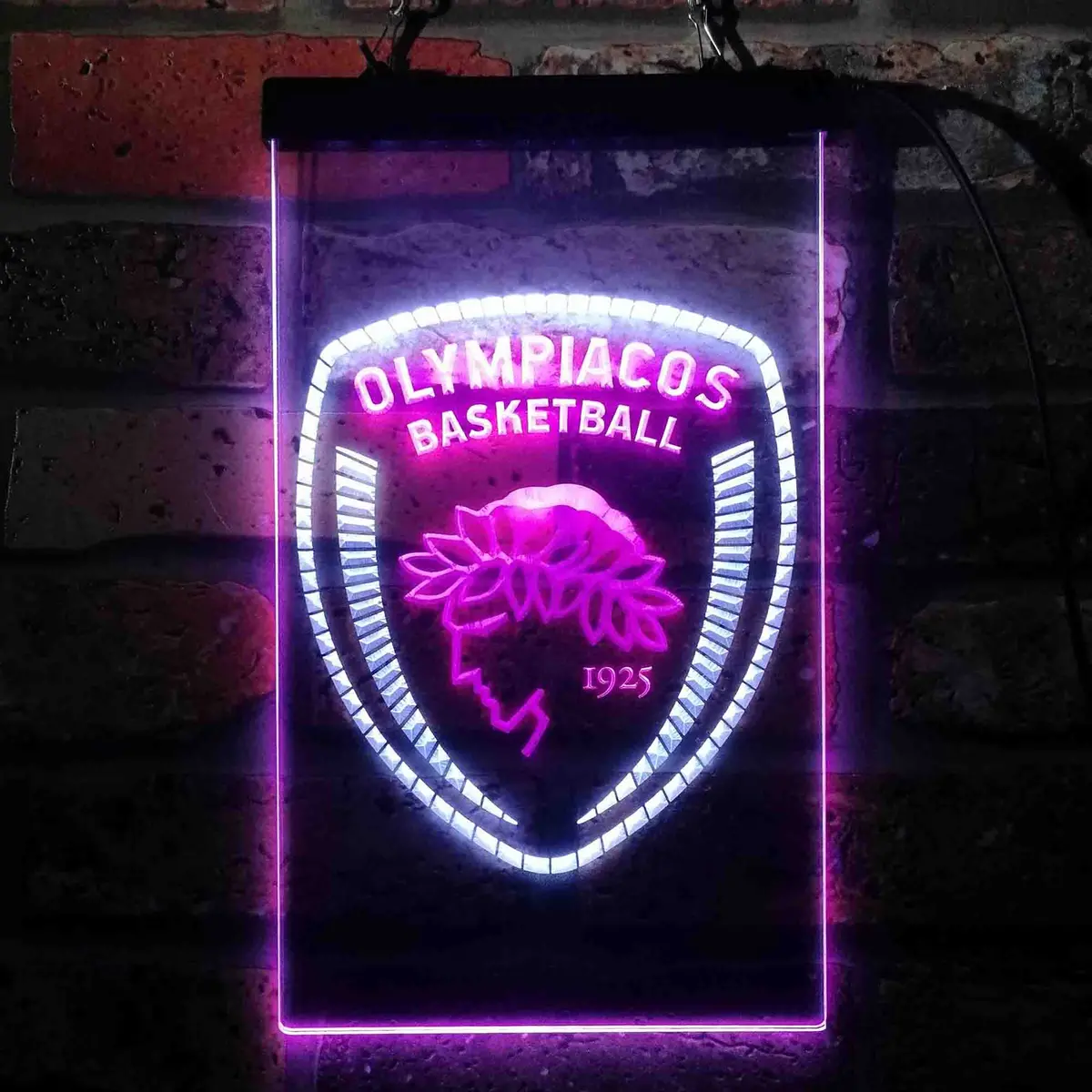 Olympiacos Basketball Neon Led Sign 5