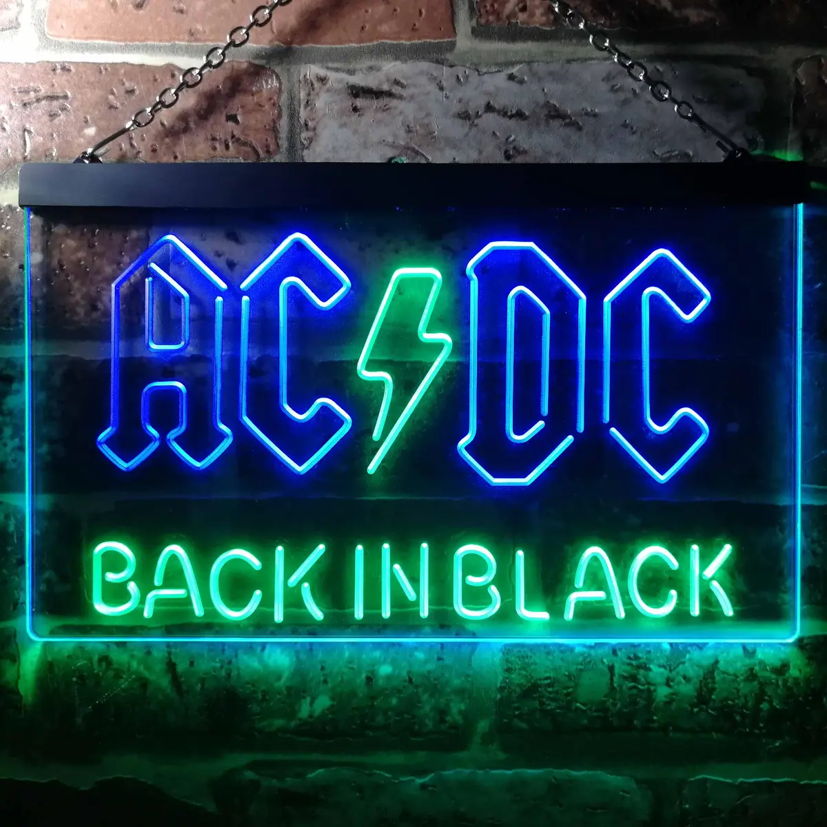Acdc Rock Band Room Wall Decor Led Neon Sign 13