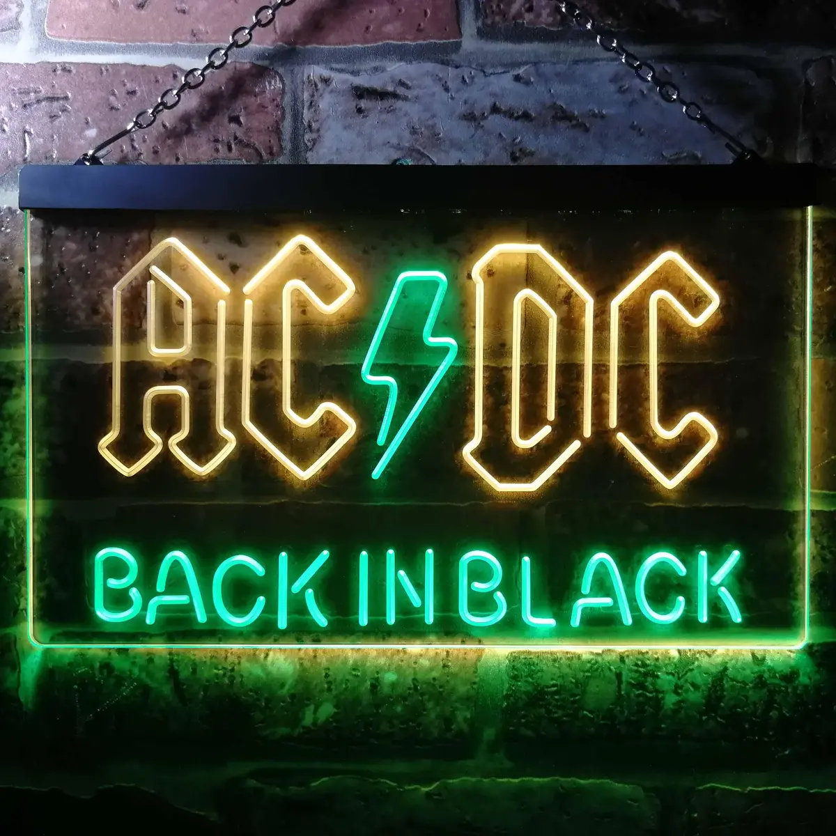 Acdc Rock Band Room Wall Decor Led Neon Sign 10