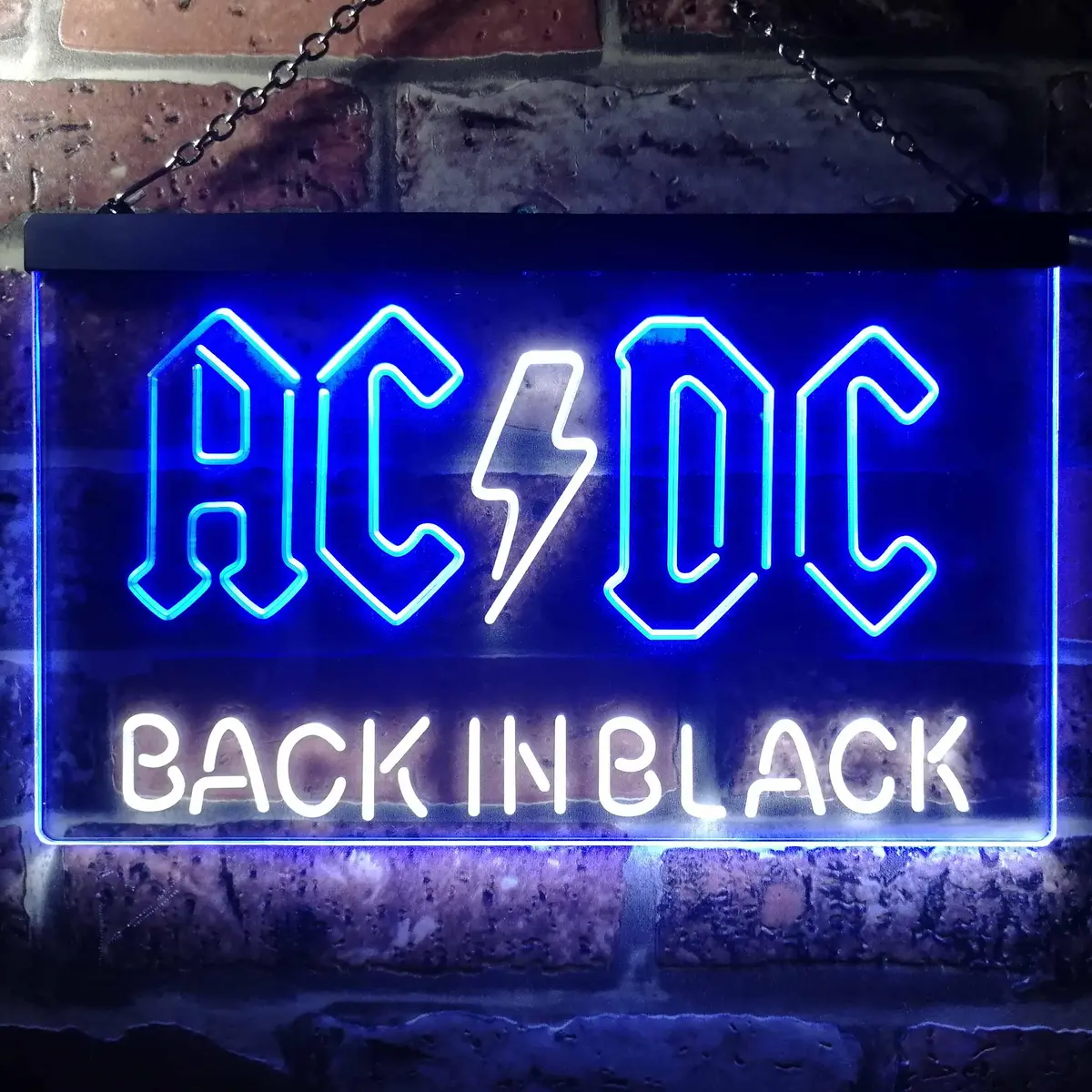 Acdc Rock Band Room Wall Decor Led Neon Sign 12