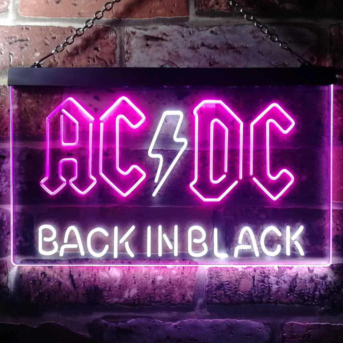 Acdc Rock Band Room Wall Decor Led Neon Sign 10