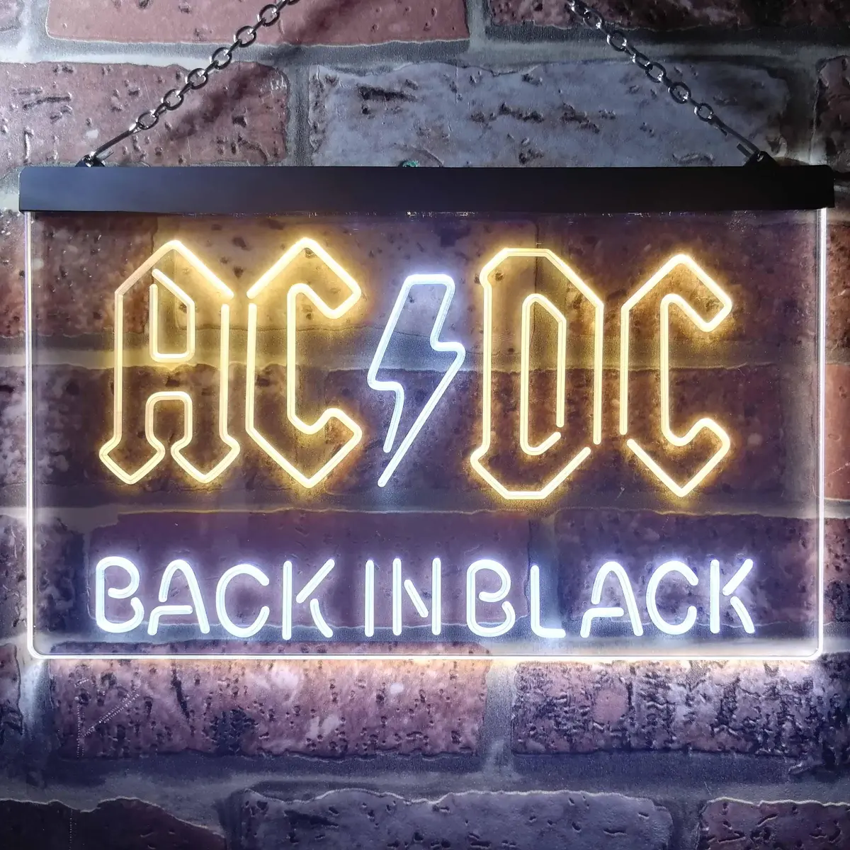 Acdc Rock Band Room Wall Decor Led Neon Sign 7