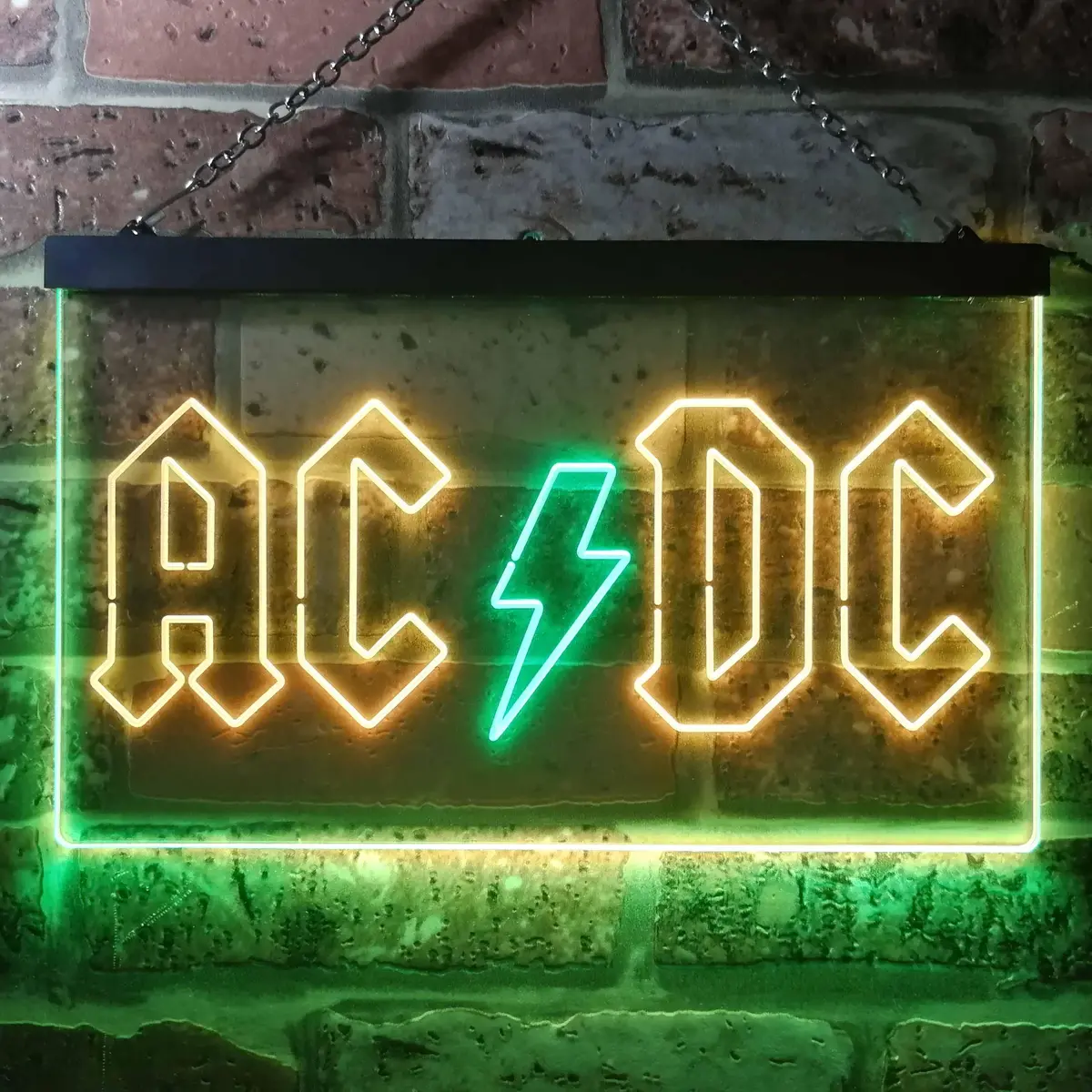 AC/DC Neon Light Sign – Dual-Color LED Music Wall Art - Image 13
