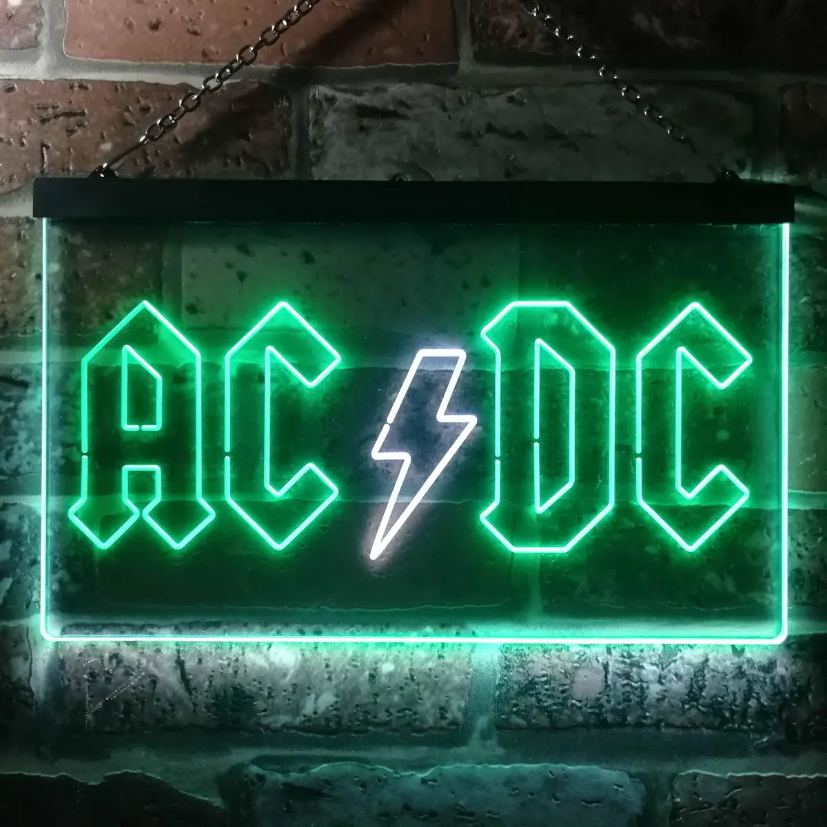 AC/DC Neon Light Sign – Dual-Color LED Music Wall Art - Image 6