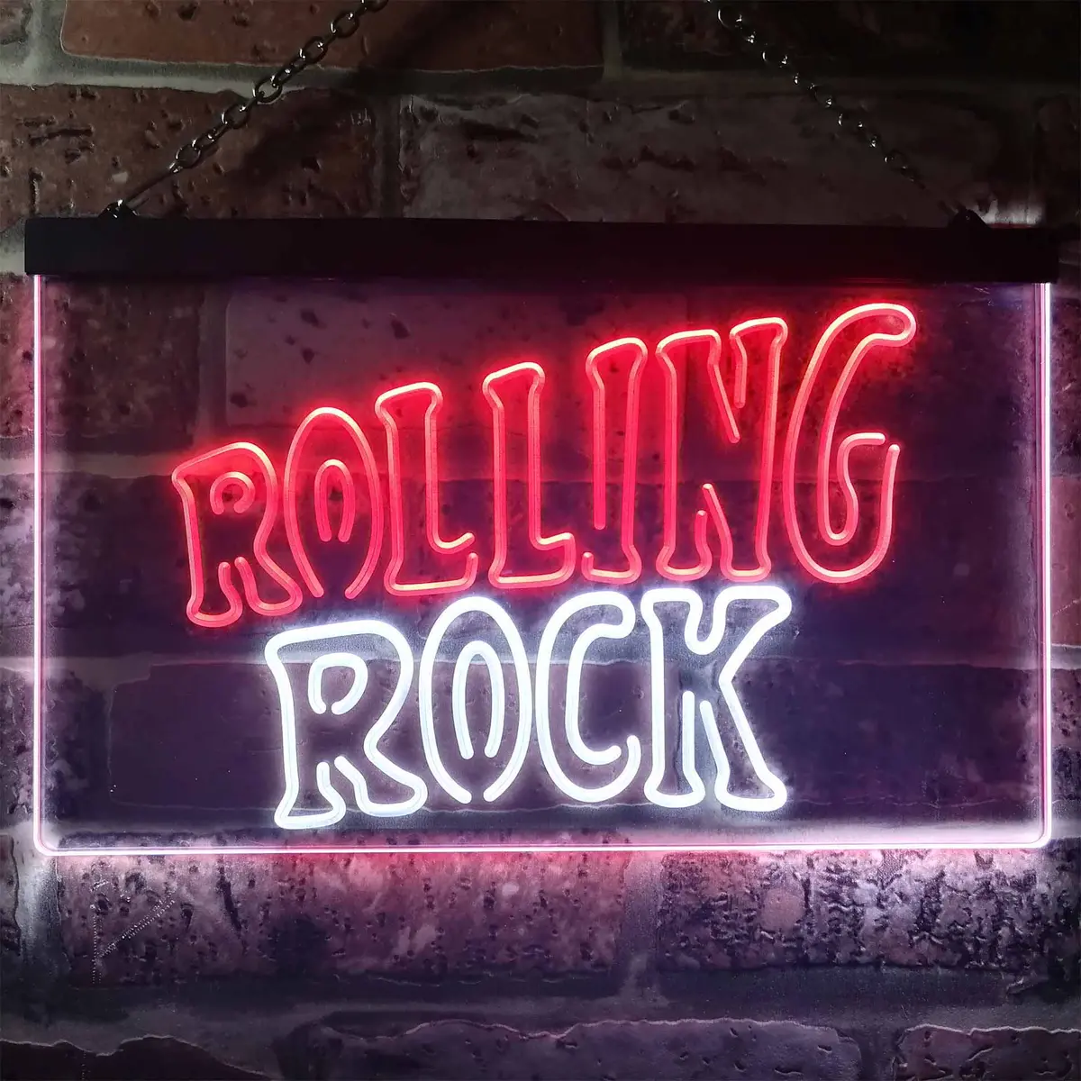 Rolling Rock Music Neon-Like Led Sign 1