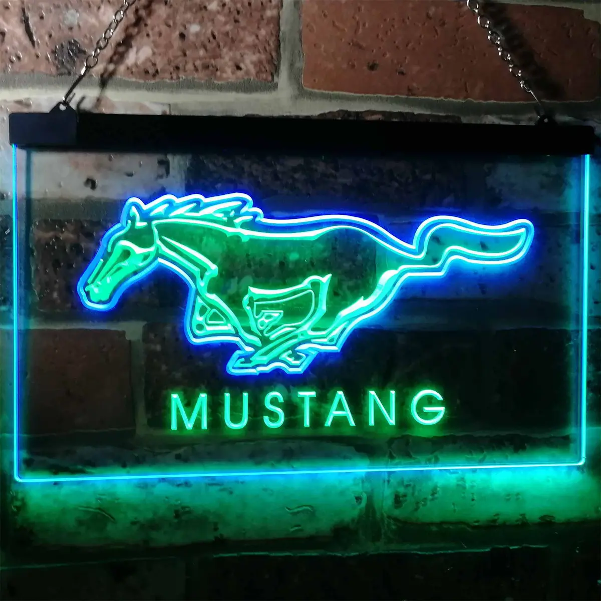 Mustang Ford Horse Car Bar Led Neon Sign 9