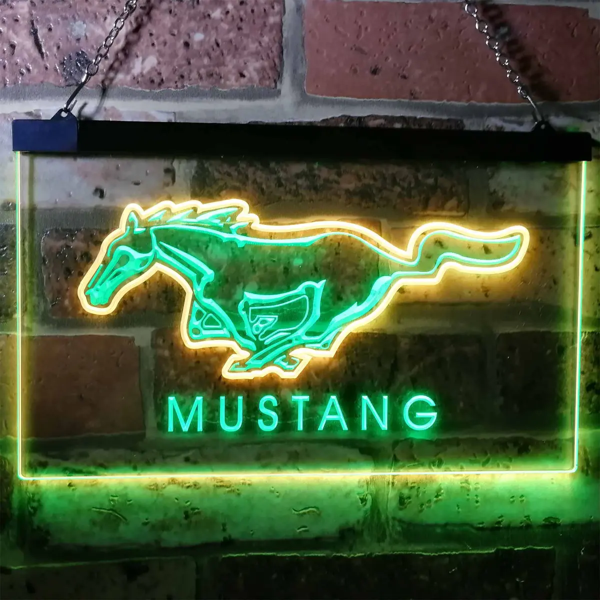 Mustang Ford Horse Car Bar Led Neon Sign 2