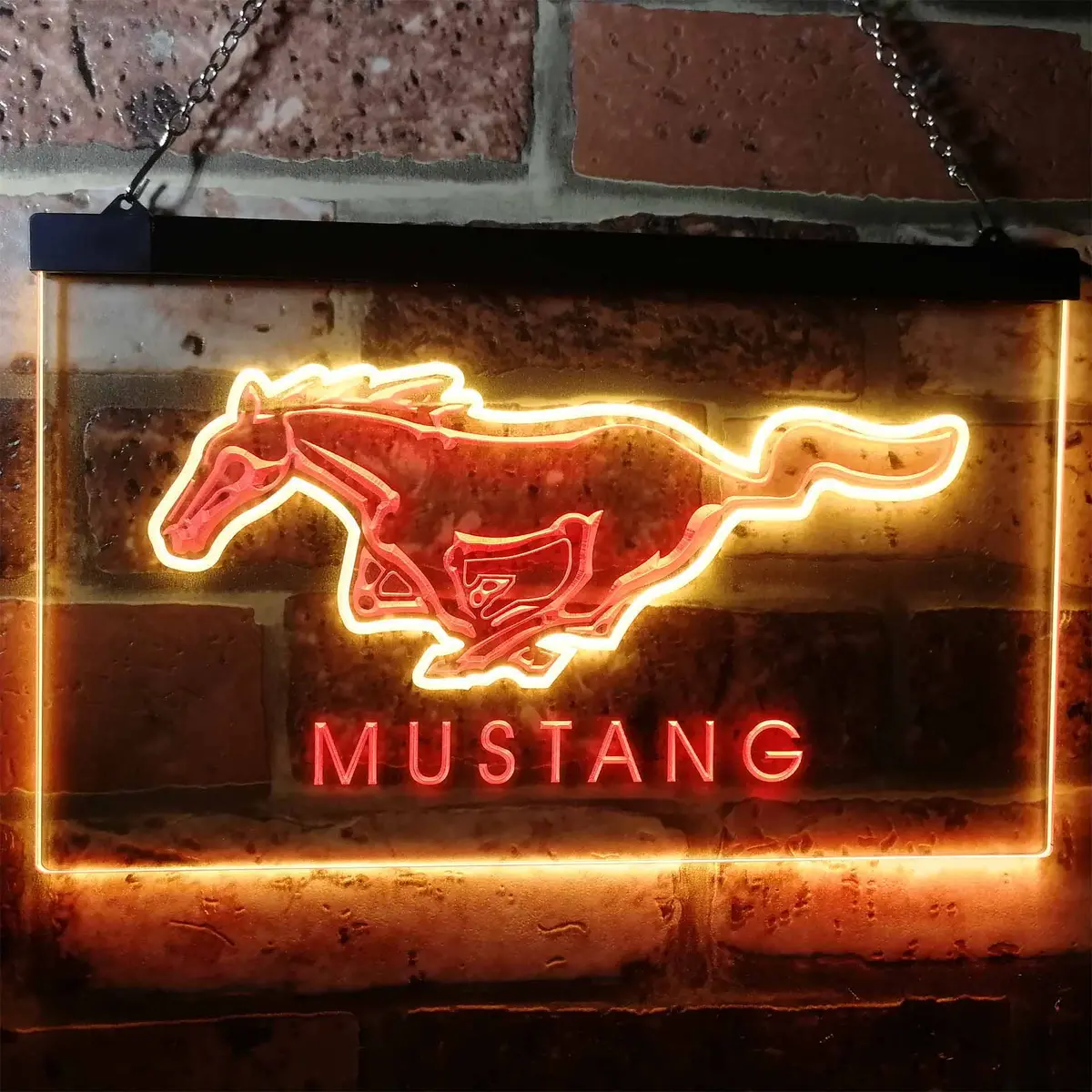 Mustang Ford Horse Car Bar Led Neon Sign 6