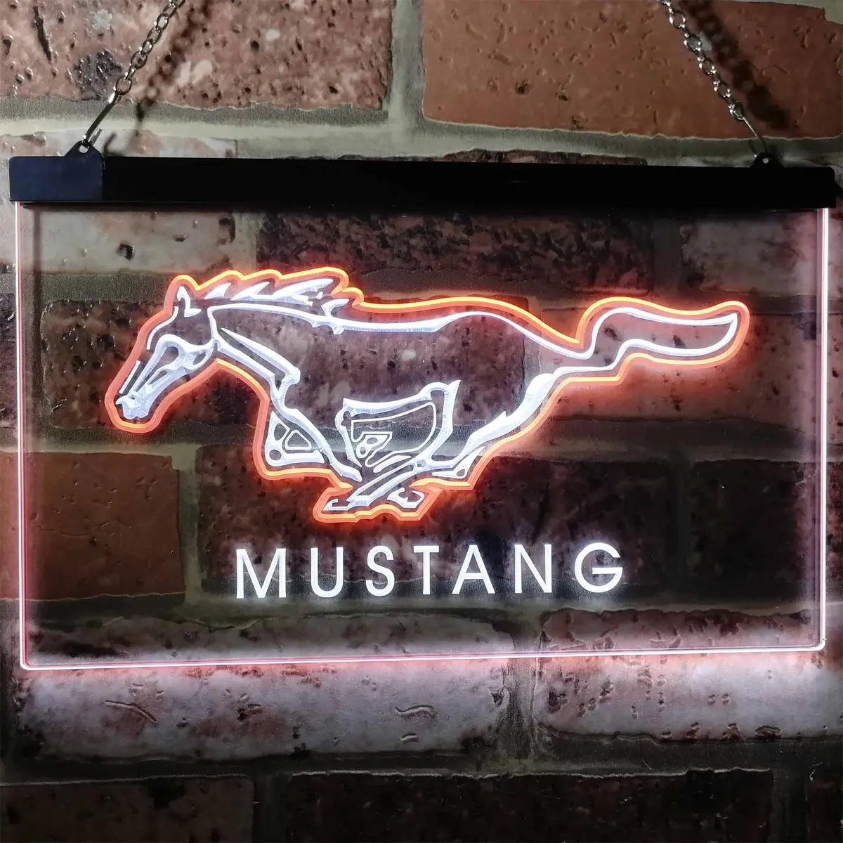 Mustang Ford Horse Car Bar Led Neon Sign 3