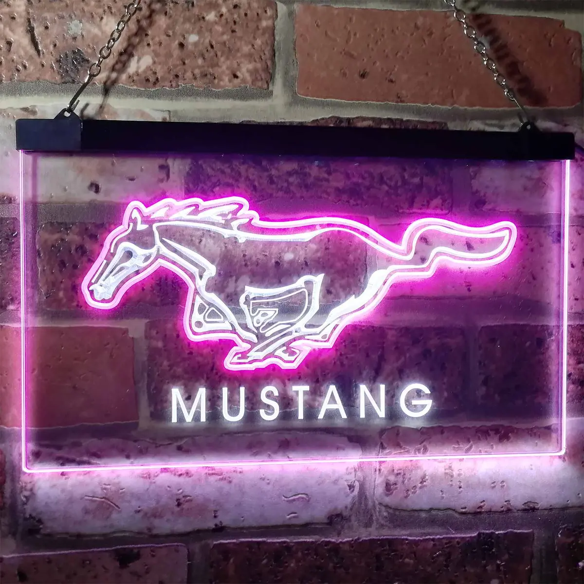 Mustang Ford Horse Car Bar Led Neon Sign 5