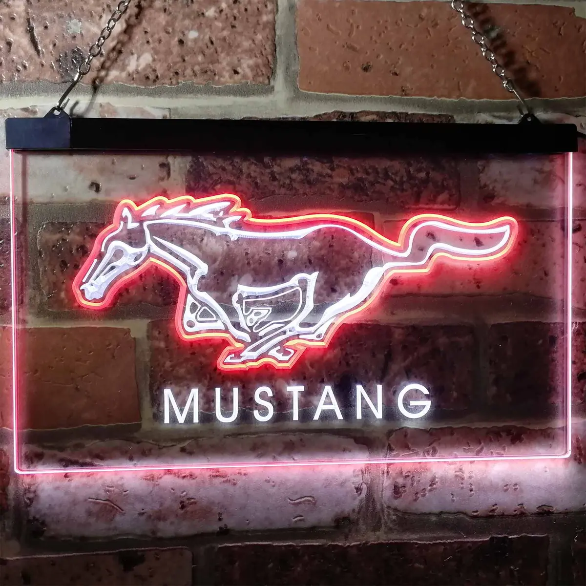 Mustang Ford Horse Car Bar Led Neon Sign 8